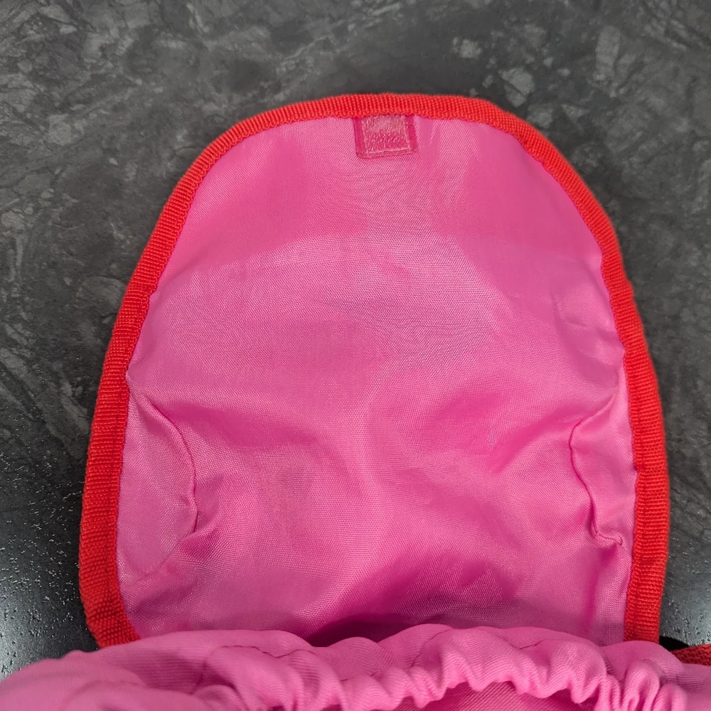 Disney Girls Minnie Mouse Plush Pink Small Backpack